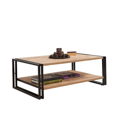 Stolik konferencyjny Cosmo Atlantic Pine and Black
