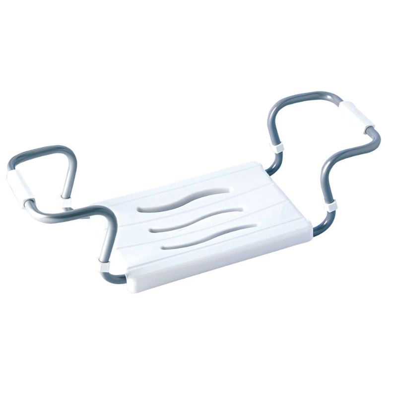 Spirella Nastaviteľné sedátko do vane, biela, 50-65 cm