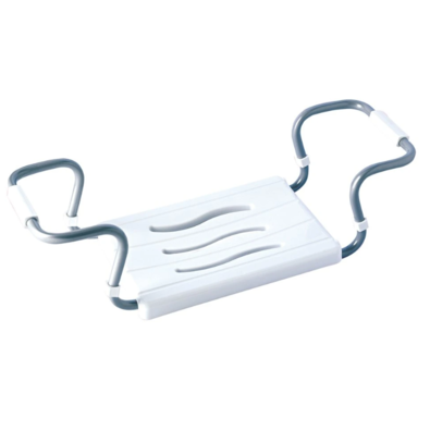 Spirella Verstellbarer Badewannensitz, weiß, 55–65 cm