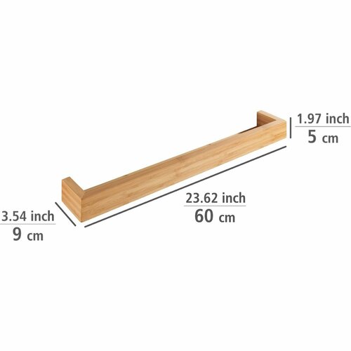 Wenko Bambusz polica BAMBUSA – 60 cm