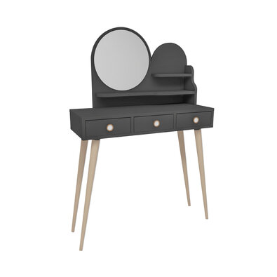 Kosmetiktisch Ruges Anthracite
