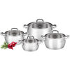 Set de oale de gătit Lamart LT1111 din oțelinoxidabil, 8 piese Shape