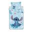 Jerry Fabrics Lenjerie de pat din bumbac Lilo and Stitch Blue, 140 x 200 cm, 70 x 90 cm
