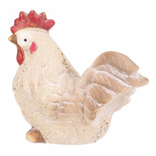 Decor ceramic Cocoș, 16 x 7 x 12 cm