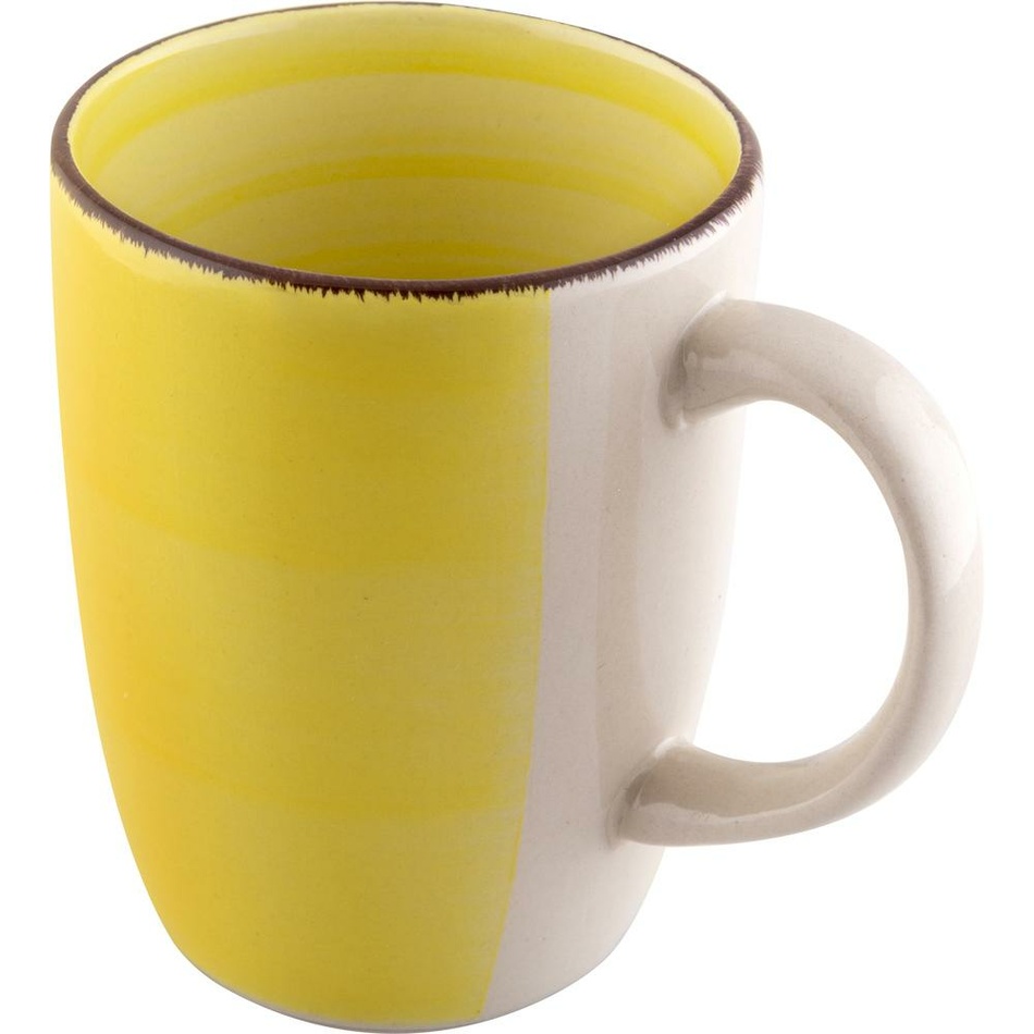 Lamart LT9104 keramický hrnček Happy, 260 ml, žltá
