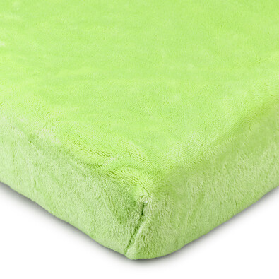 Cearşaf microflanelă 4Home, verde,, 90 x 200 cm