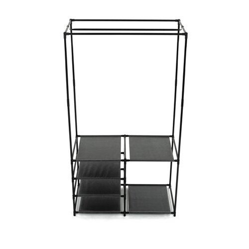 Suport pentru haine GD-172 BK, metal, negru