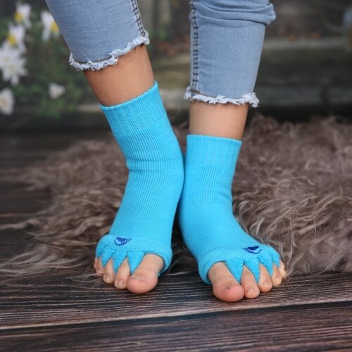 Prilagodljive nogavice Blue, L