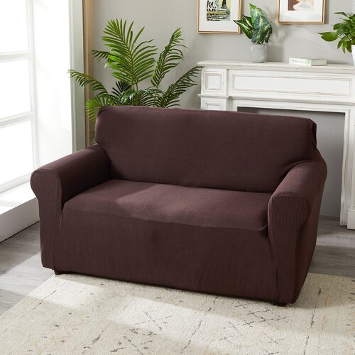 4Home Magic clean elasztikus kanapéhuzat sötétbarna, 190 - 230 cm