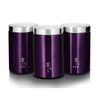 Berlinger Haus 3-częściowy komplet pojemników na żywność Purple Metallic Line