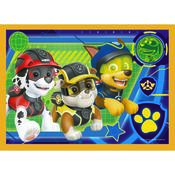Trefl Puzzle Labková patrola Vždy včas, 4 ks