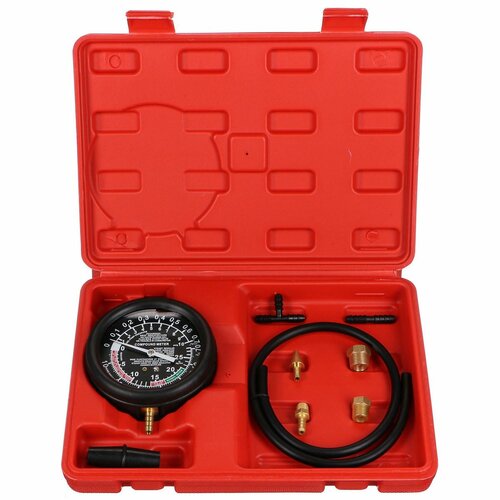 Sixtol Kit de testare a vidului pompei decombustibil MECHANIC R 9, 0-0,7 bar, 9 buc