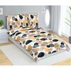 Lenjerie de pat din bumbac Bellatex Pebble mustar