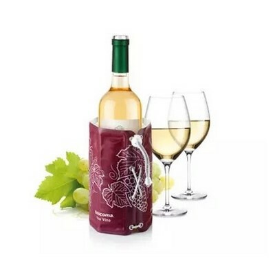 Tescoma Chladiaci návlek UNO VINO, červená