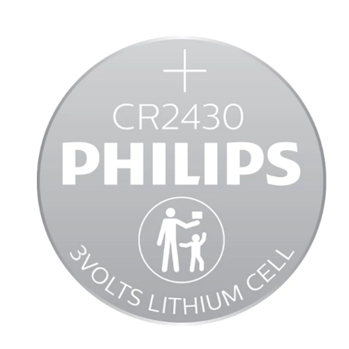 Baterie Philips CR2430 3 V, litiu, tip buton