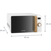 Concept MT4420WH mikrovlnná rúra, biela