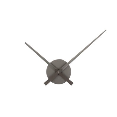Karlsson 4348GY ceas de perete de design gri, 48 cm diametru