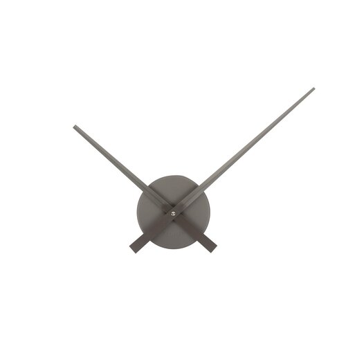 Karlsson 4348GY designové nástěnné hodiny šedá, pr. 48 cm