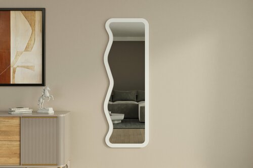 Spiegel Asel White 50 x 160 cm