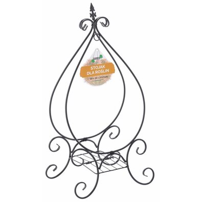 Suport pentru plante Aldotrade, 49 x 34 x 101,5 cm, negru N5516