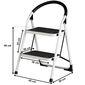 4Home Klappbare Trittleiter Steps, 2 Stufen