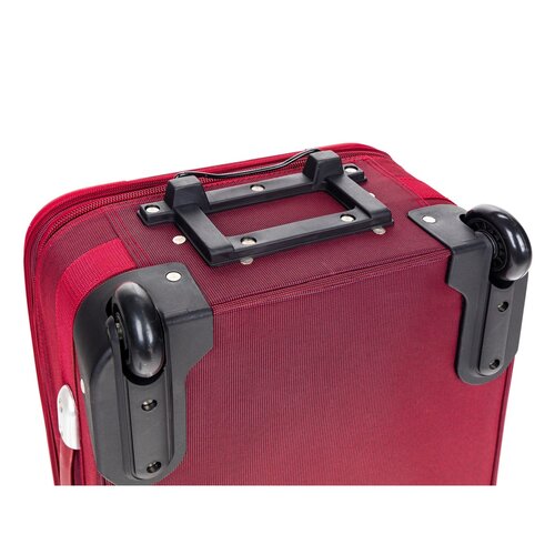 Pretty UP Cestovný textilný kufor TEX20 S, červená