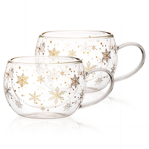 4Home termo skodelica za kapučino SnowHot&amp;Cool 270 ml, 2 kos