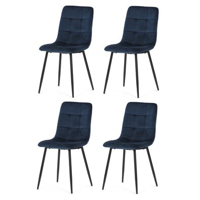 Set de scaune de sufragerie CT-281 BLUE4, 4 buc.