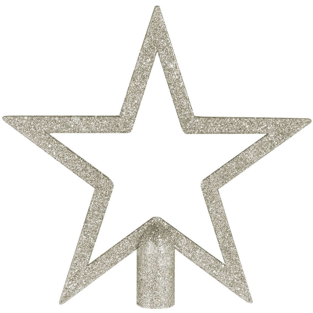 Vianočná špica Larino, strieborná