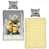 Dziecięca pościel bawełniana Minionki Le buddies, 140 x 200 cm, 70 x 90 cm