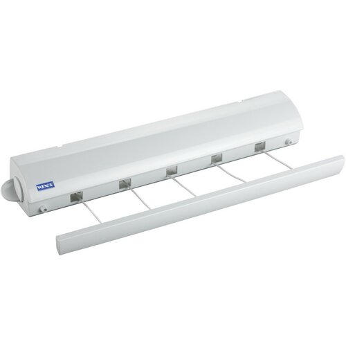 Wenko Nástěnný samonavíjecí sušák prádla, 21 m