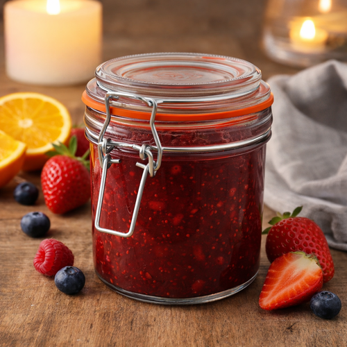 Торо Банка з застібкою, діаметр 8,3 х 10 см, 290 мл