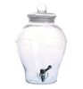 Orion Steklena steklenica z pipico APPLE, 6,5 l