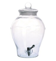 Orion Recipient sticlă+robinet APPLE, 6,5 l