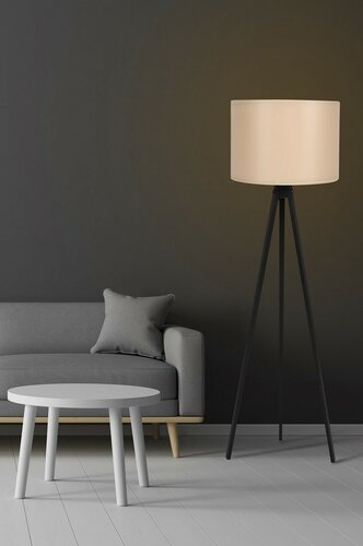 Stojací lampa Tripod Cream Black 115