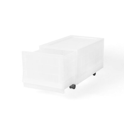 Modulární úložný box Wave Junior Mist s kolečky 43,4 x 27,2 x 22 cm