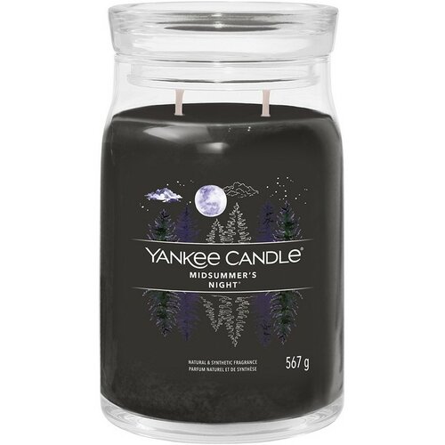 Yankee Candle Signature Midsummer’s Night velika dišeča sveča, 567 g