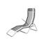 Happy Green Strandfotel antracit, 142 x 60 x 96cm, 142 x 60 x 96 cm