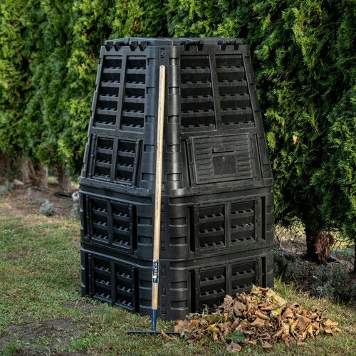 Patrol Kompostownik Multicompo czarny,  1000 l