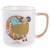 Porcelanasti hrnček Zvěrokruh - Beran, 460 ml
