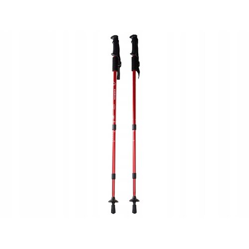 Bastoane de nordic walking antishock, roșii