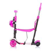 Chipolino Trojkolka z vodilno palico Kiddy Evo3v1, Lollipop
