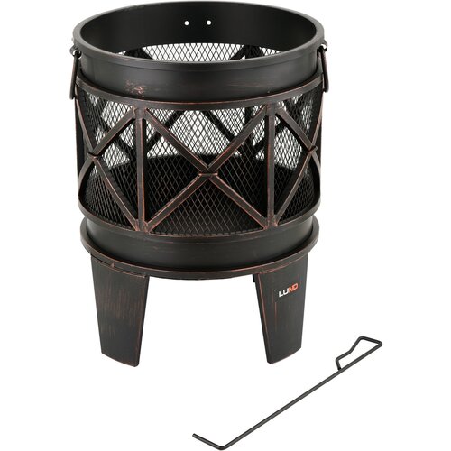 LUND TO-99702 Gartenfeuerstelle 2in1, 42 cm