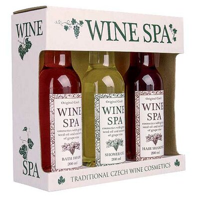 Bohemia Gifts Kosmetik Set Wine Spa