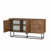 Skrinka Ruba Walnut and Black