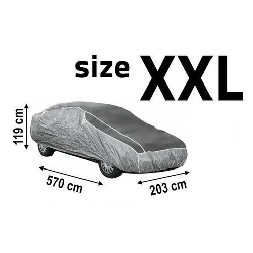 Compass Zaščitna ponjava proti toči XXL, 570 x 203x 119 cm