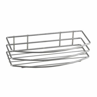 AQUALINE 37004 Chrom line Drahtablage einzeln, silber