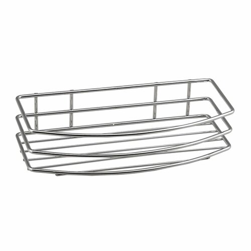 AQUALINE 37004 Chrom line žična polica enostavna,srebrna