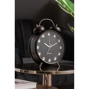 Karlsson 6019BK ceas de masă/ceas cu alarmă,negru, diametru 30 cm