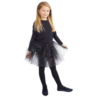 Rappa Otroško krilo Tutu luminous, črno